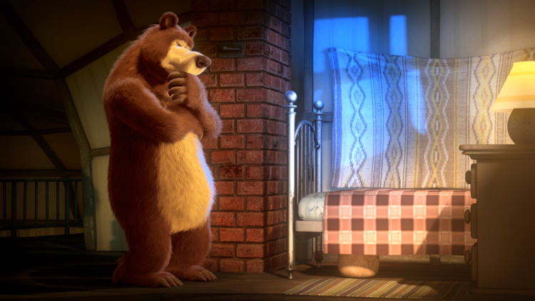 Первая встреча Маша и медведь 2009