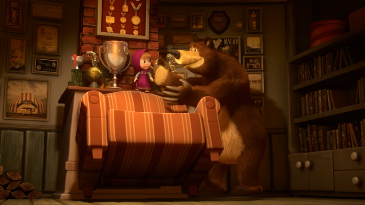 Маша и медведь первая встреча 1 серия