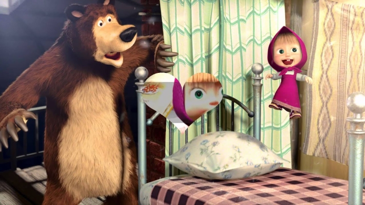 Маша и медведь первая встреча 1 серия