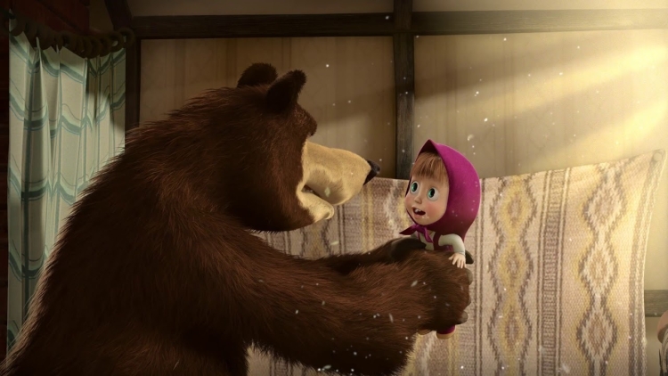 Маша и медведь первая встреча 1 1