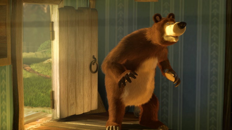 Маша и медведь первая встреча 1 1