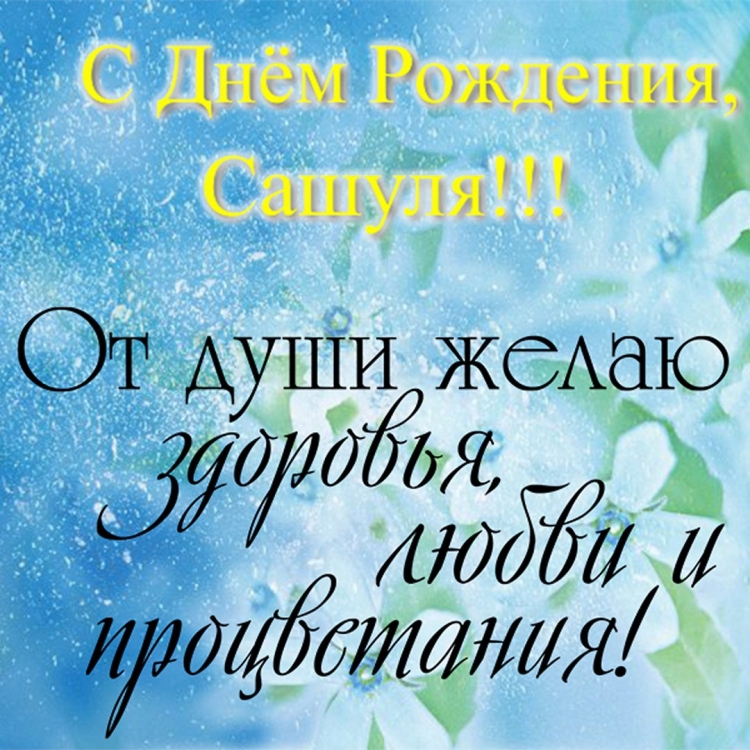 Поздравления с днём рождения Александре