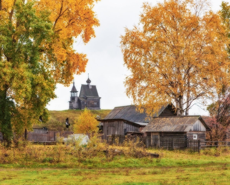 Храм поздней осенью картинки