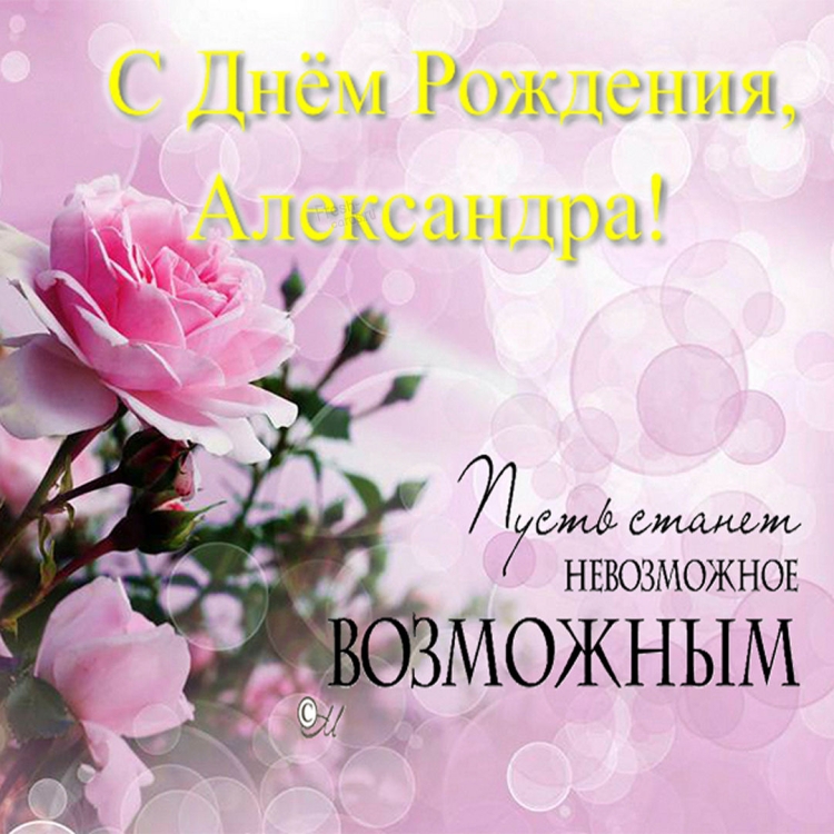 С днем рождения Александ