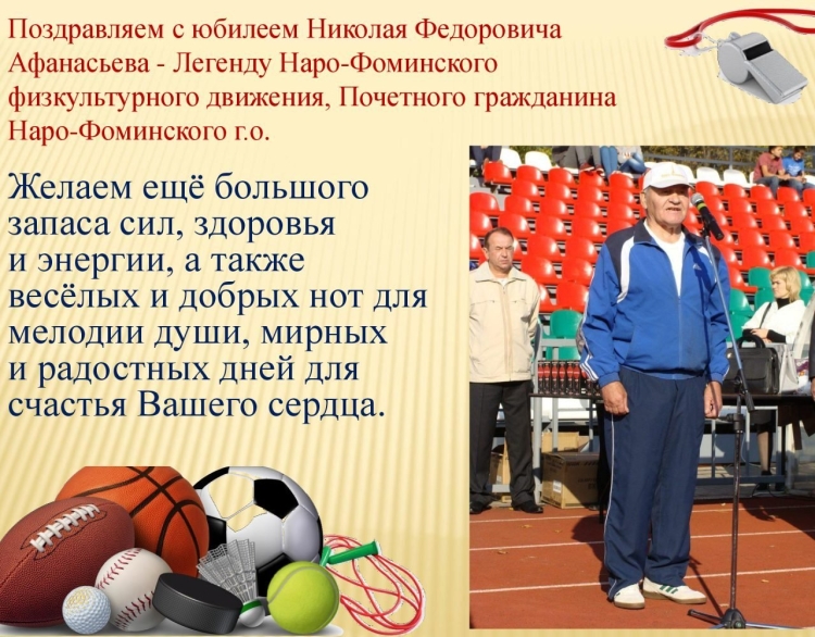 Поздравить с днём рождения Николая Федоровича