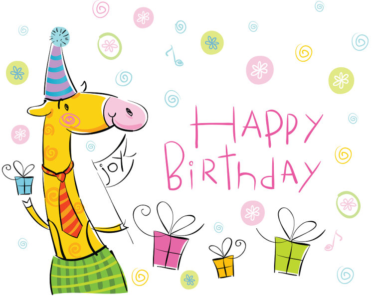 Прикольные рисунки на день рождения