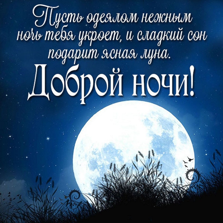 Спокойной ночи приятных снов