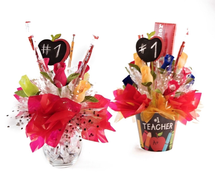 Сладкий букет учителю