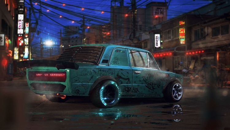 ВАЗ 2106 Cyberpunk