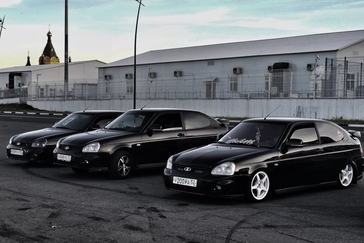 Лада Приора заниженная