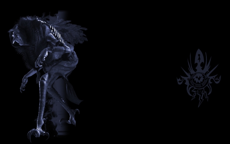 Черные обои