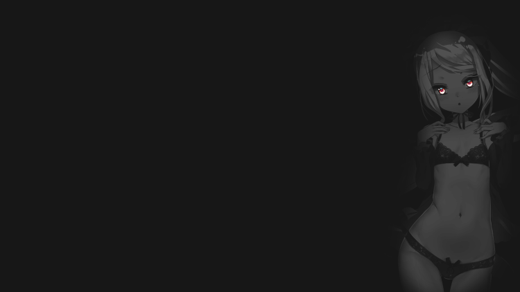 Аниме фон чб