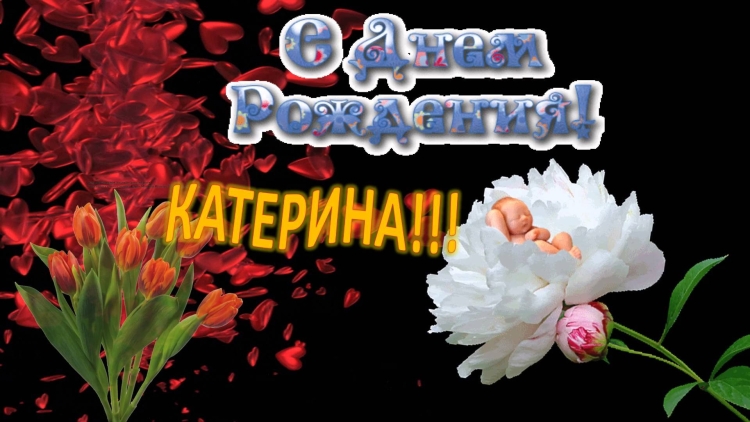 С днём рождения Катеринп