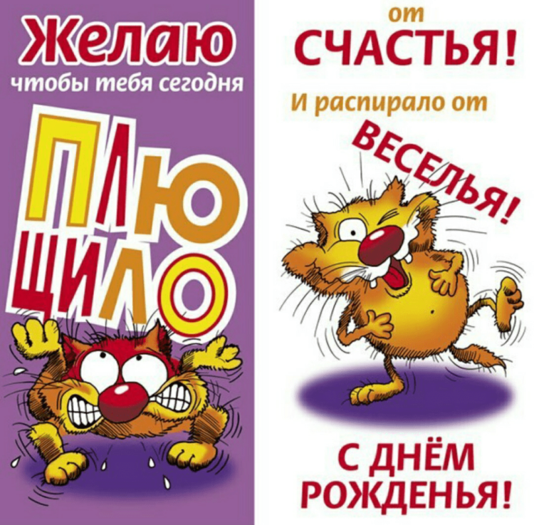 Прикольные поздравления с днем рождения
