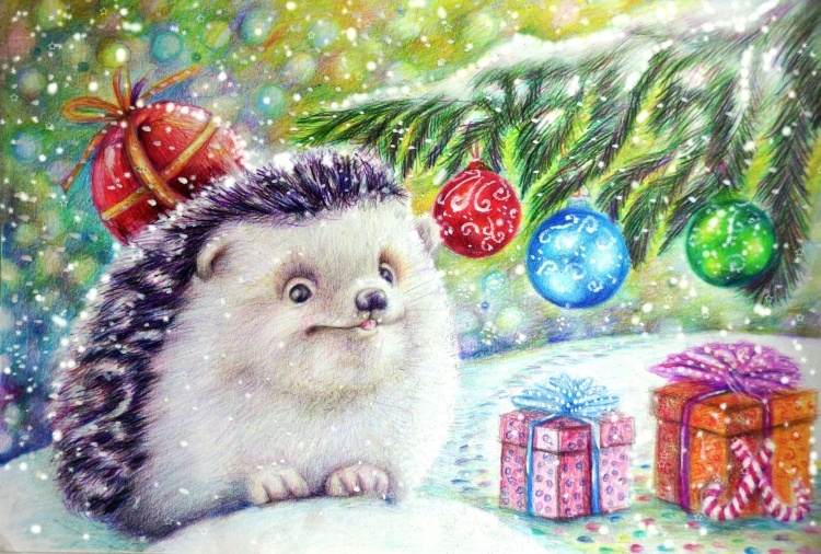 Новогодние рисунки