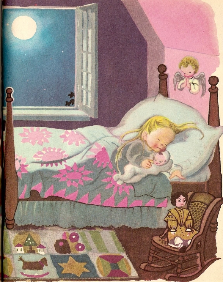 Старинные открытки спокойной ночи