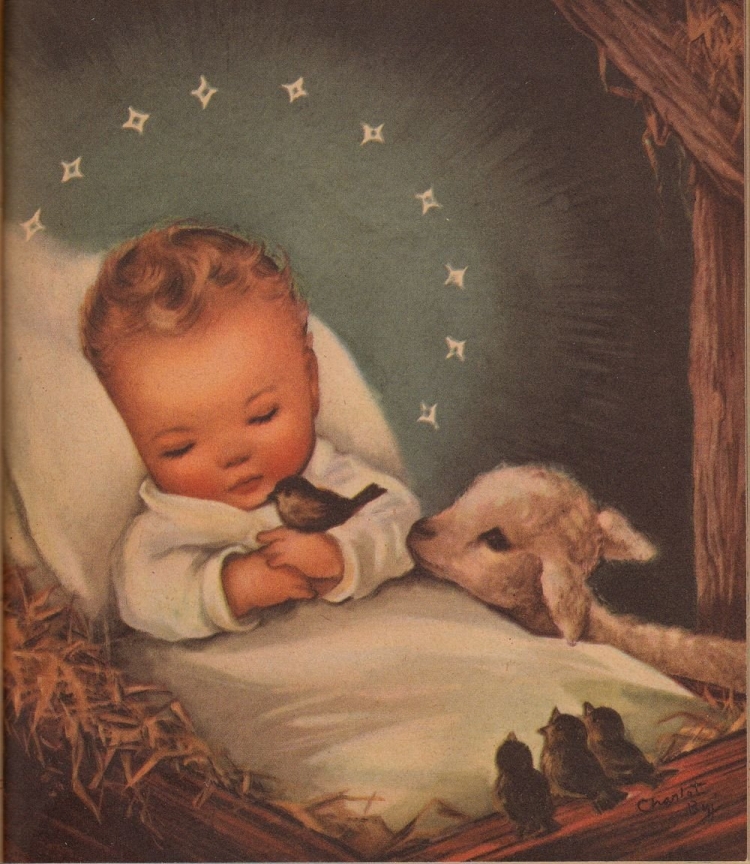 Старинные открытки спокойной ночи