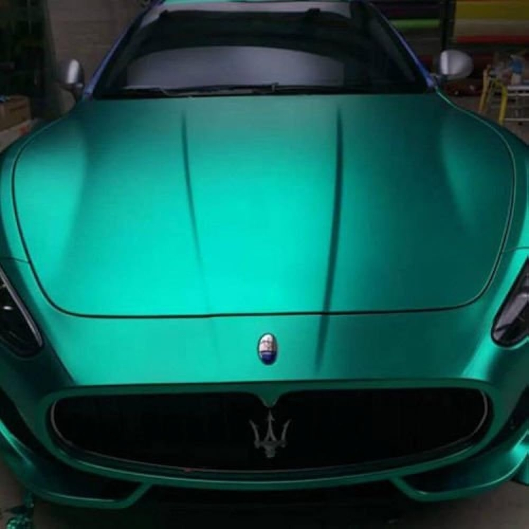 Satin Matte Chrome Metallic Vinyl Wrap