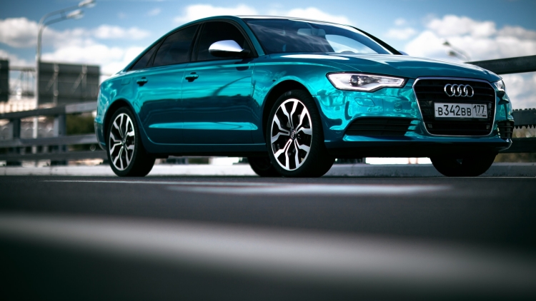 Audi a6 Emerald Green