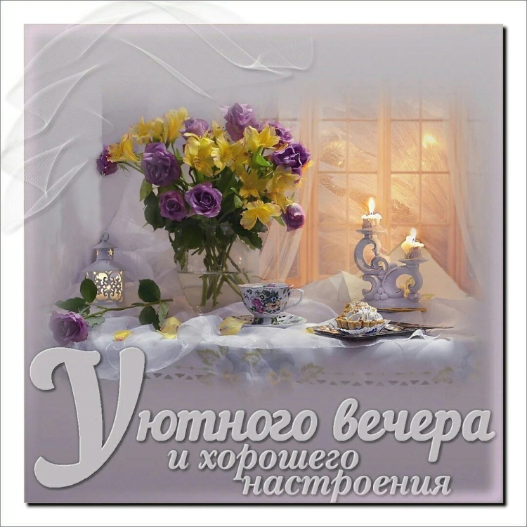 Уютного вечера и хорошего настроения
